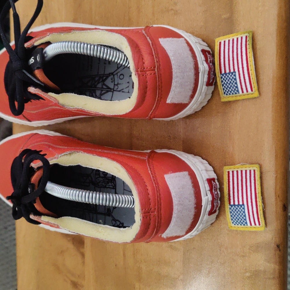 Limited Edition Vans x NASA Firecracker Orange Size 9.5 - Picture 6 of 14